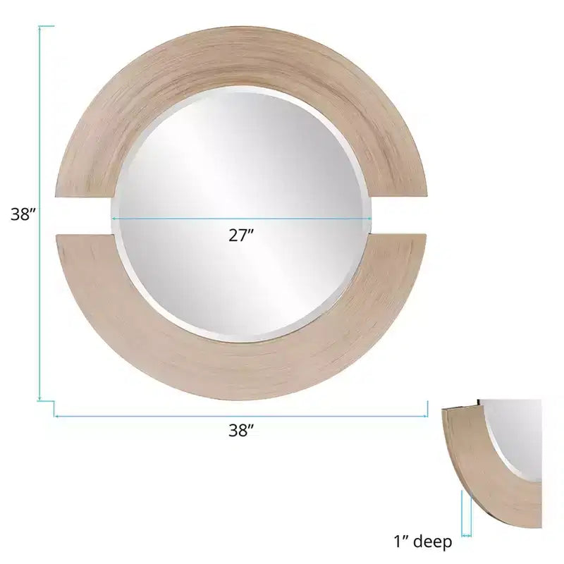 Miroir de maquillage cadre rectangulaire