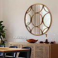 Miroir mural rond