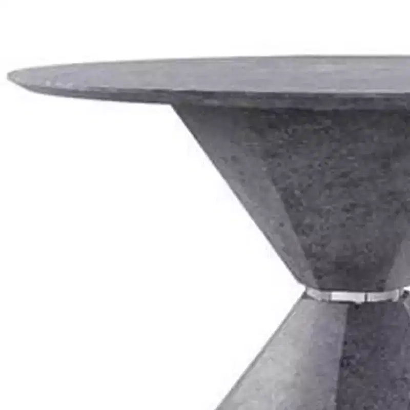 Table de salle à manger aspect béton