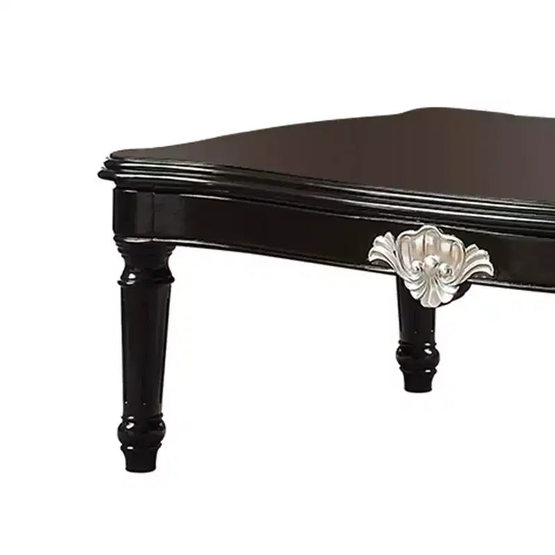 Table basse noire