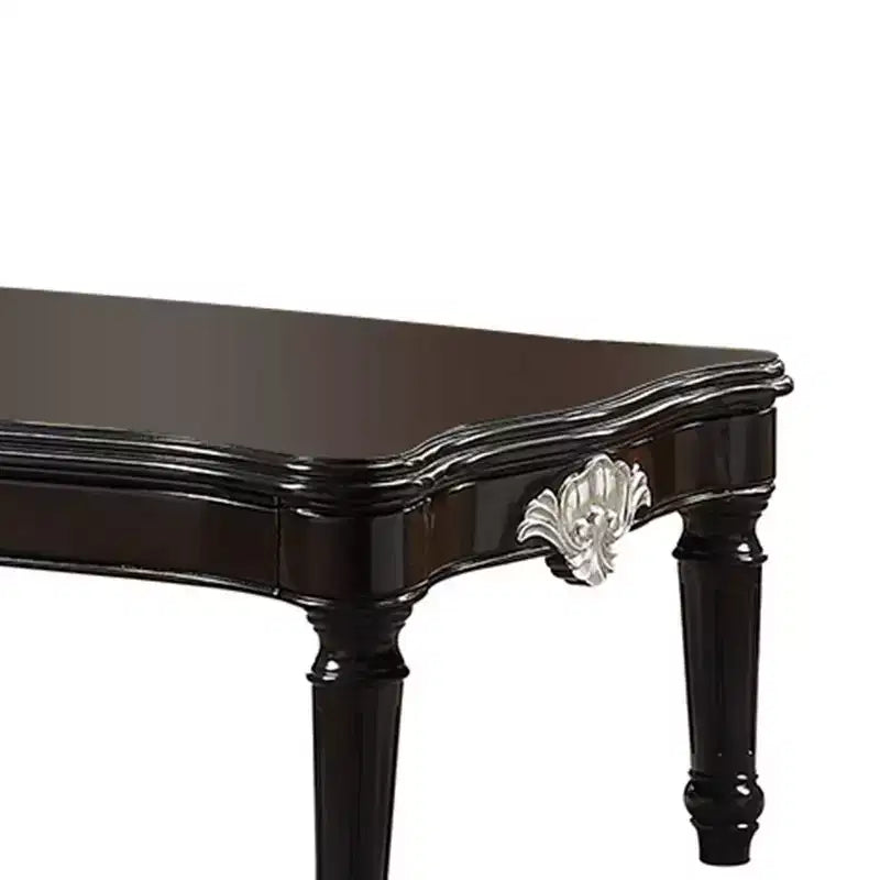 Table basse noire