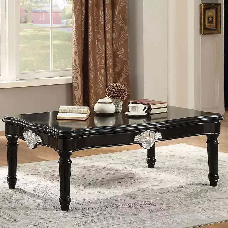 Table basse noire