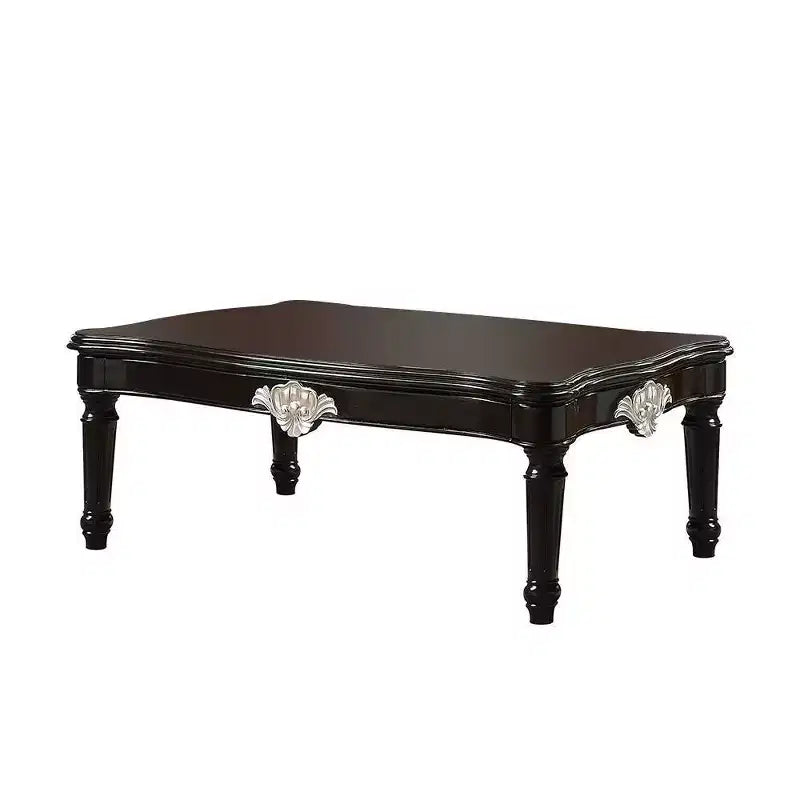 Table basse noire