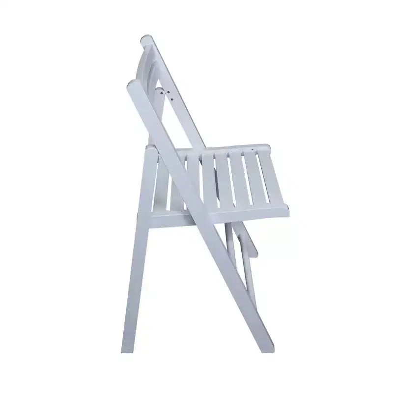 Chaise pliante classique en bois massif