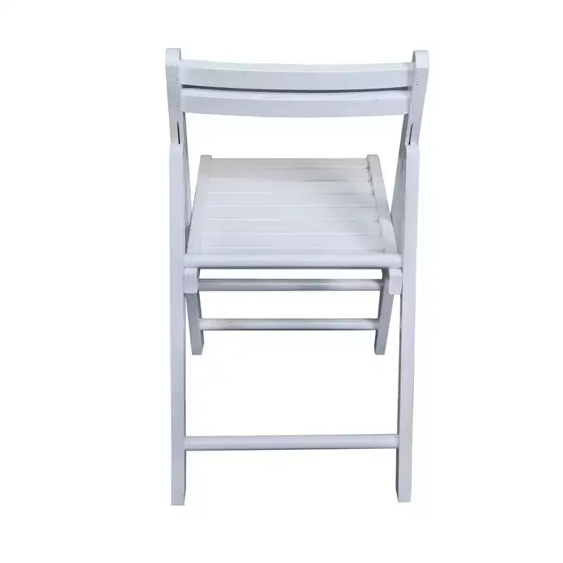 Chaise pliante classique en bois massif