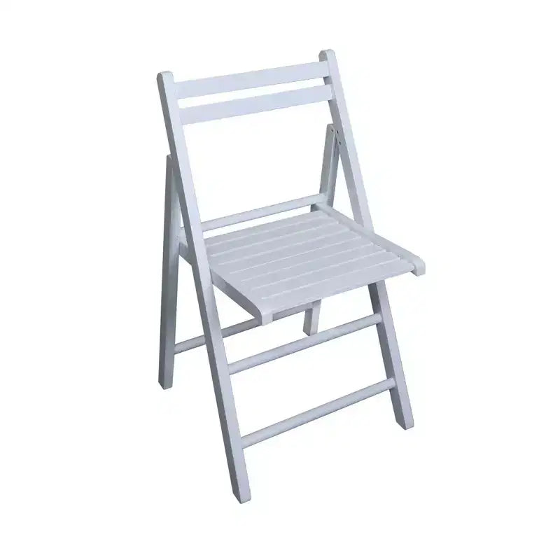 Chaise pliante classique en bois massif