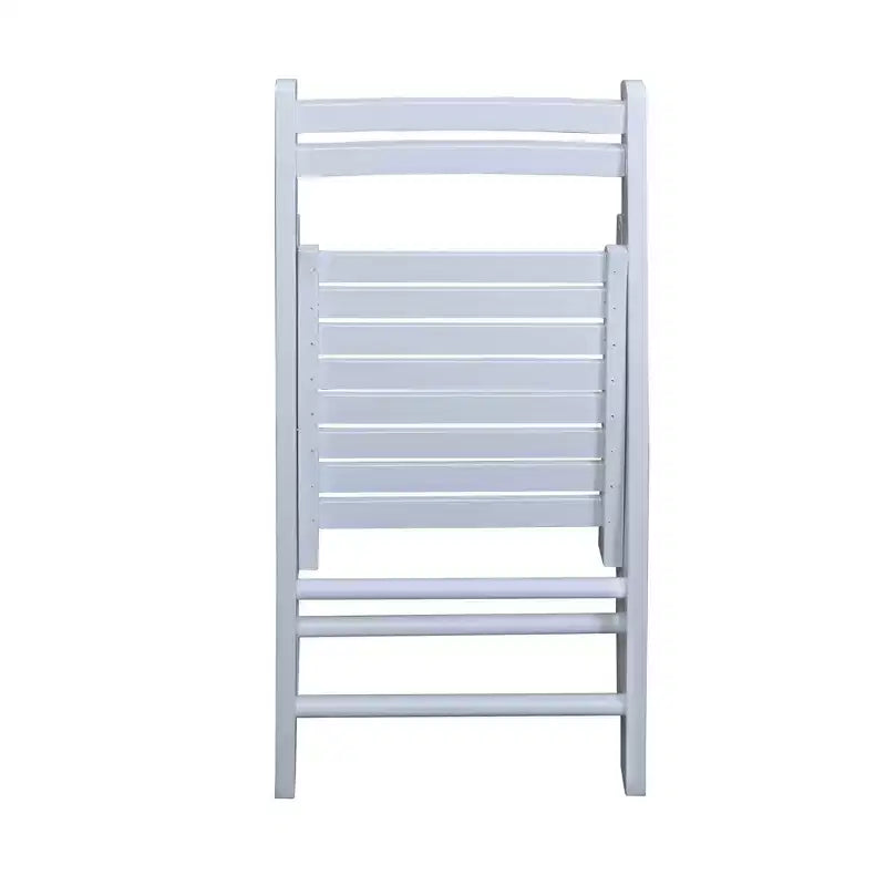 Chaise pliante classique en bois massif