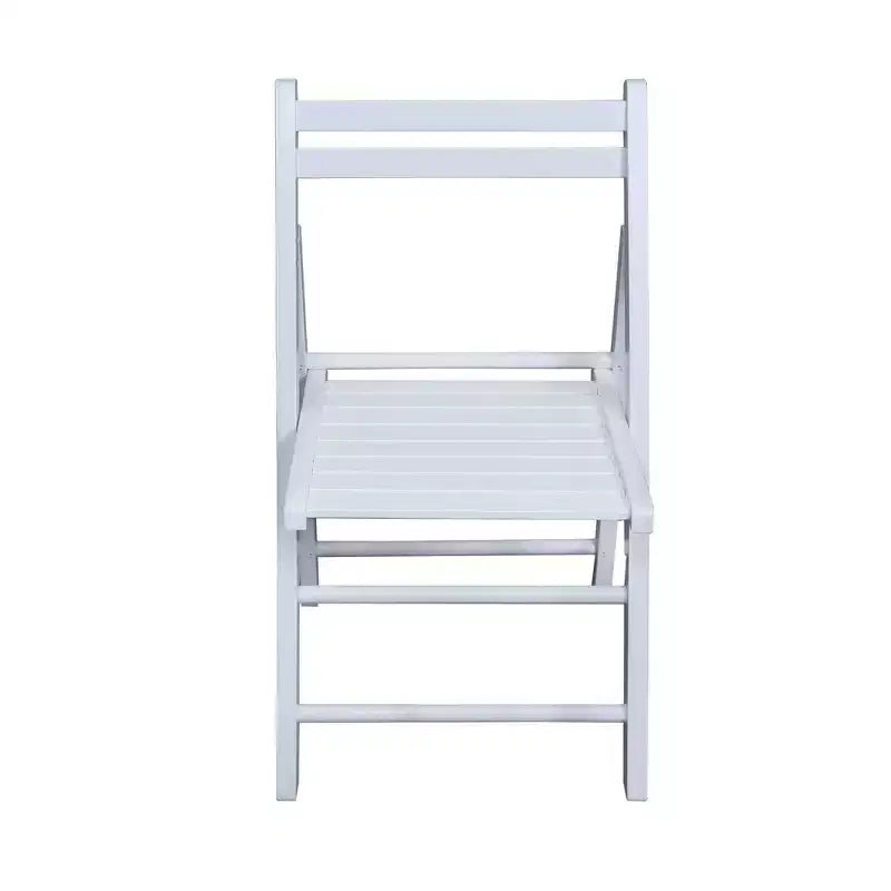 Chaise pliante classique en bois massif