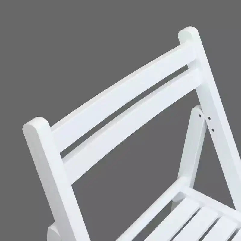 Chaise pliante classique en bois massif