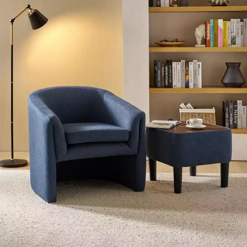 Fauteuil rembourré moderne Giles