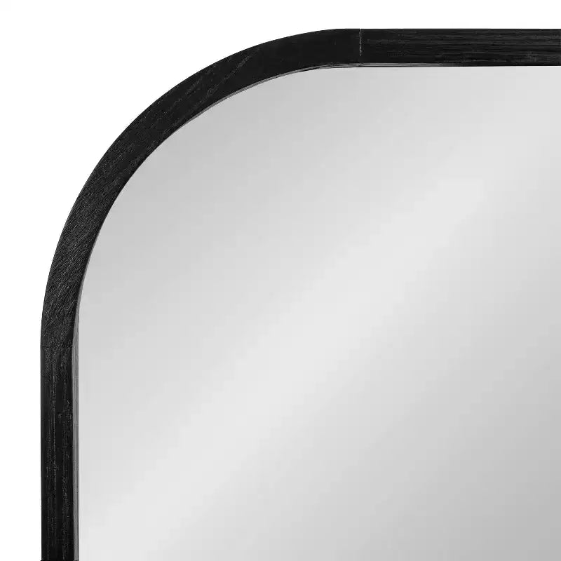 Miroir en bois cintré moderne