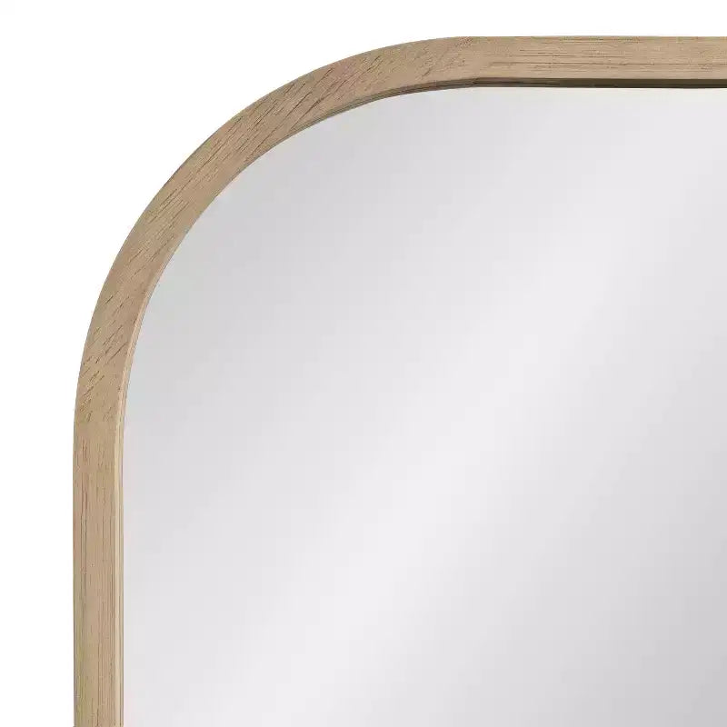 Miroir en bois cintré moderne