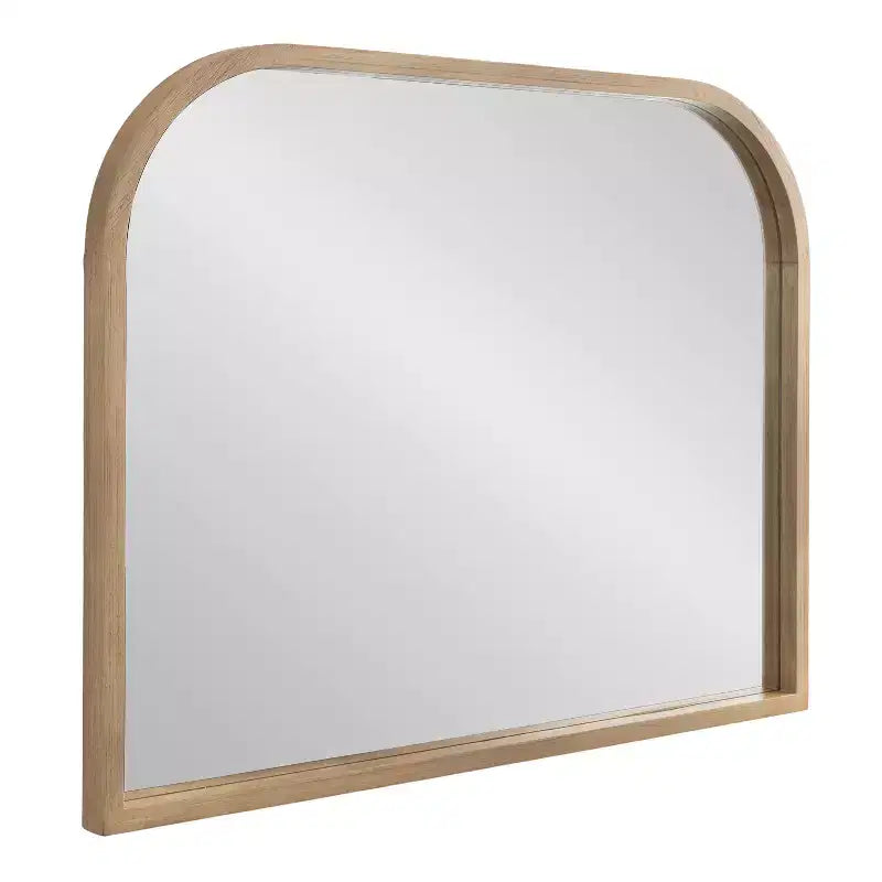 Miroir en bois cintré moderne