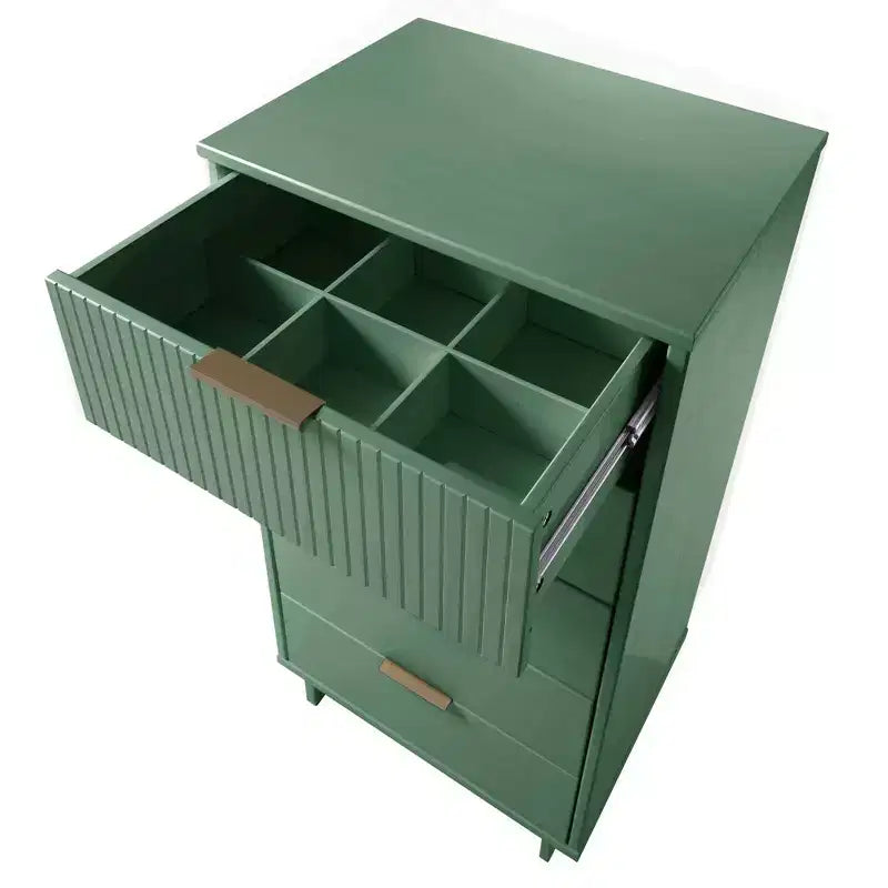 Commode à cinq tiroirs et coiffeuse