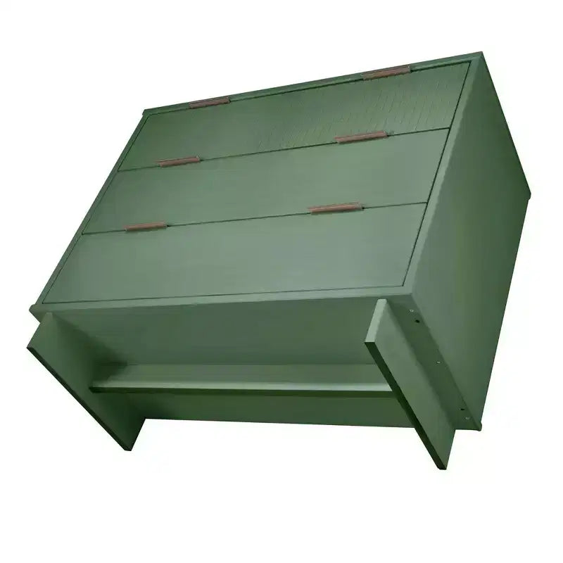 Commode à cinq tiroirs et coiffeuse