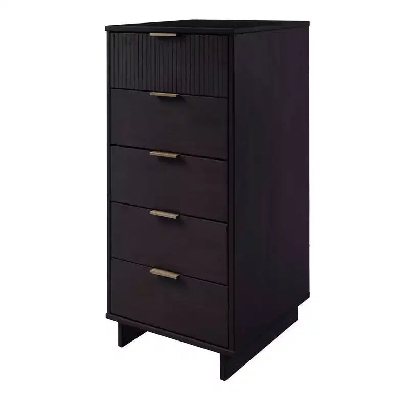 Commode à cinq tiroirs et coiffeuse