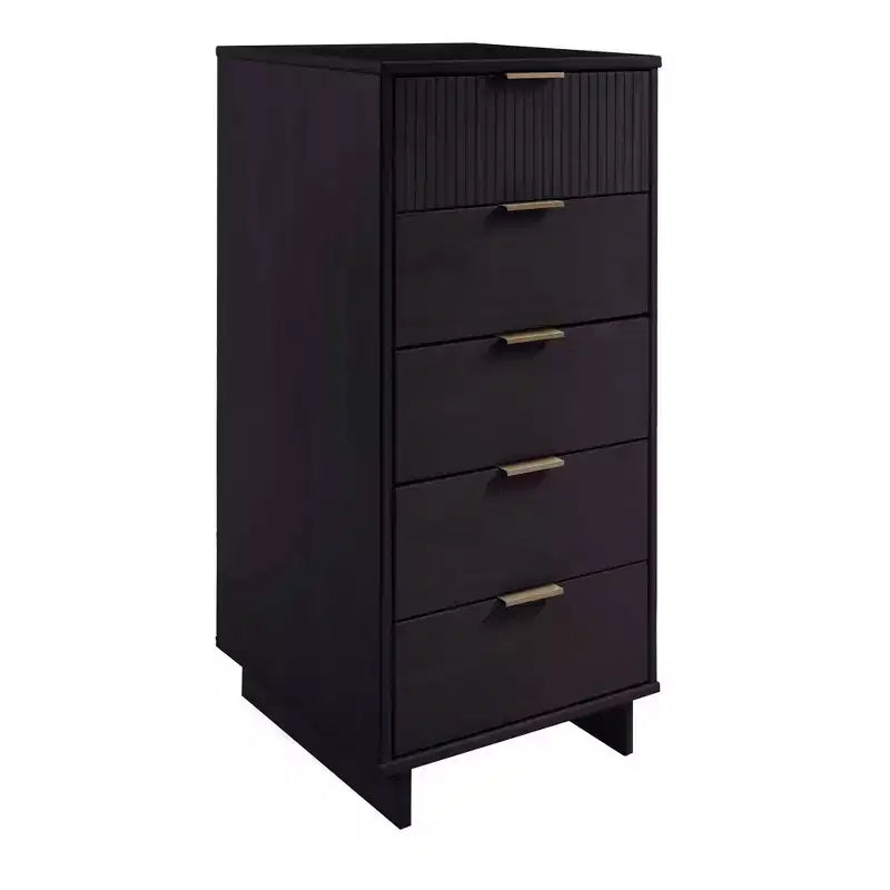 Commode à cinq tiroirs et coiffeuse