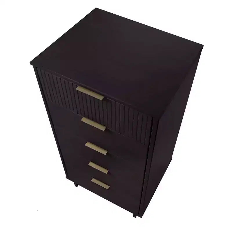 Commode à cinq tiroirs et coiffeuse