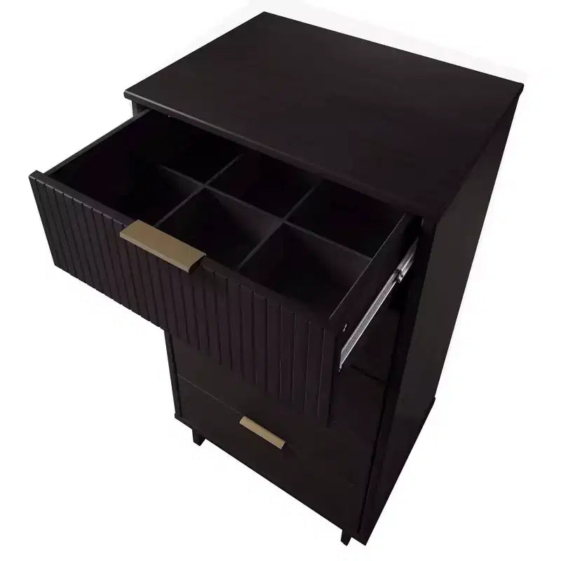Commode à cinq tiroirs et coiffeuse