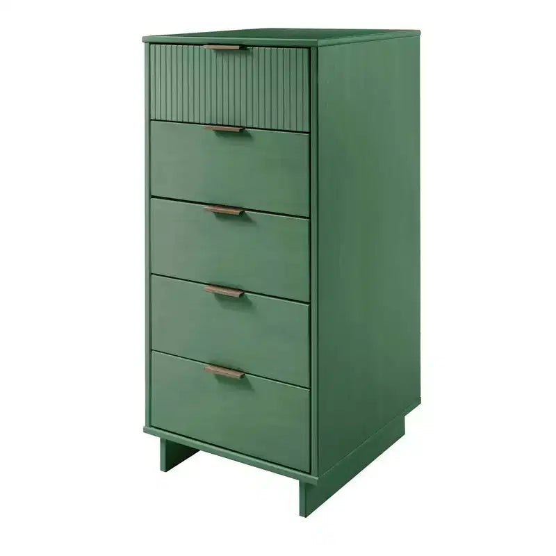 Commode à cinq tiroirs et coiffeuse