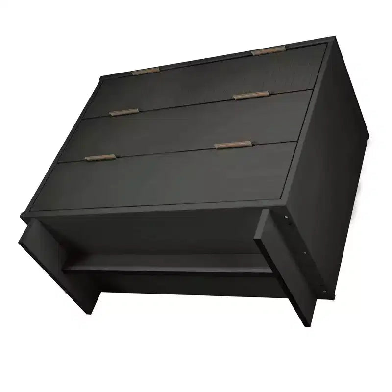 Commode à cinq tiroirs et coiffeuse