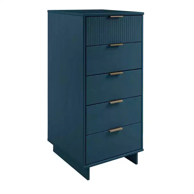Commode à cinq tiroirs et coiffeuse