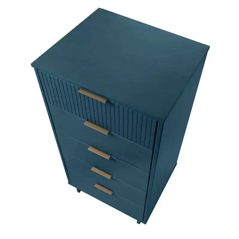 Commode à cinq tiroirs et coiffeuse