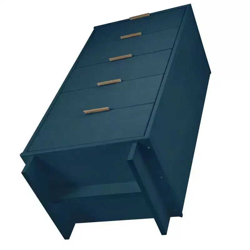 Commode à cinq tiroirs et coiffeuse