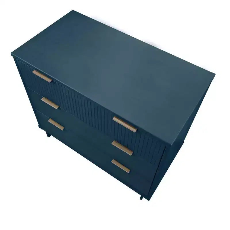 Commode à cinq tiroirs et coiffeuse