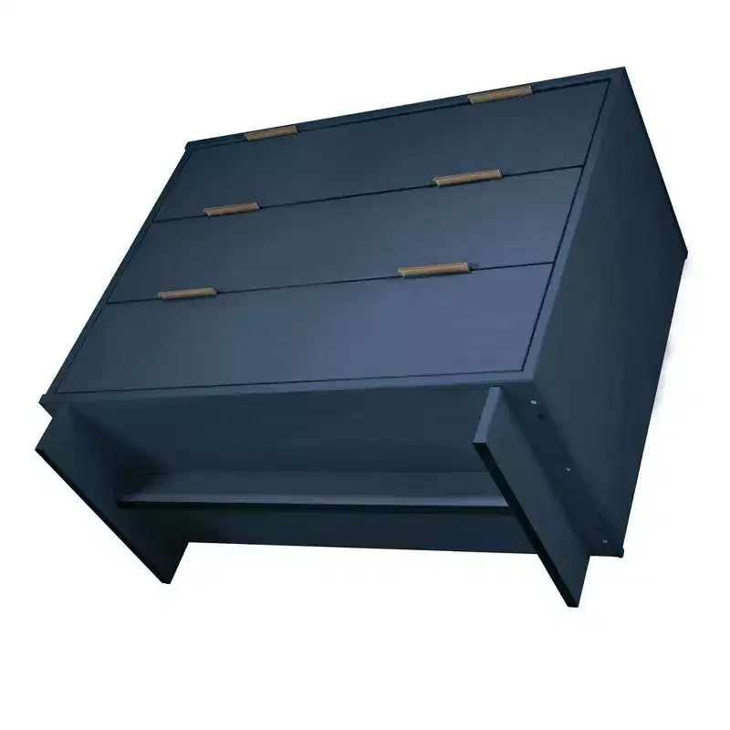 Commode à cinq tiroirs et coiffeuse