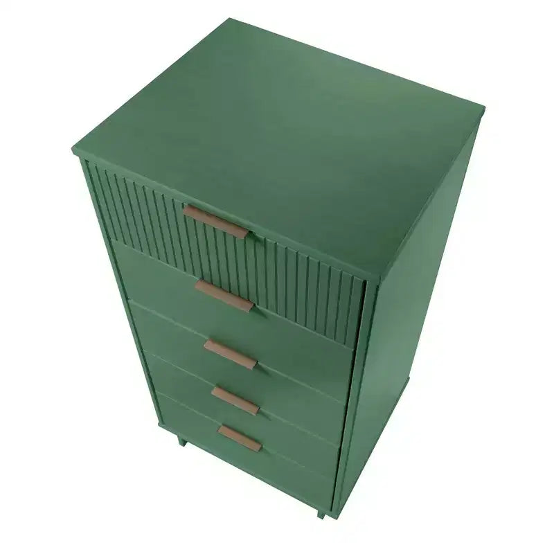 Commode à cinq tiroirs et coiffeuse