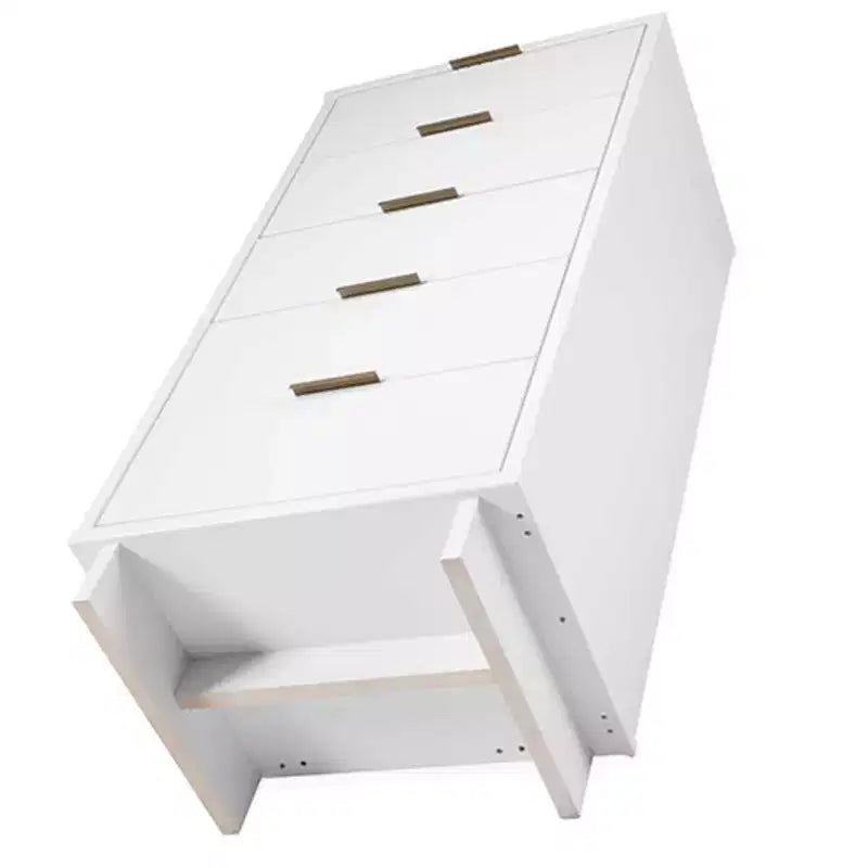 Commode à cinq tiroirs et coiffeuse
