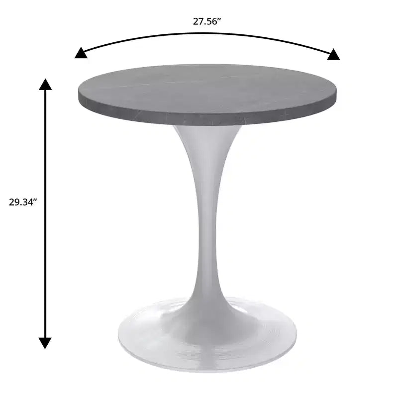 Table à manger ronde moderne