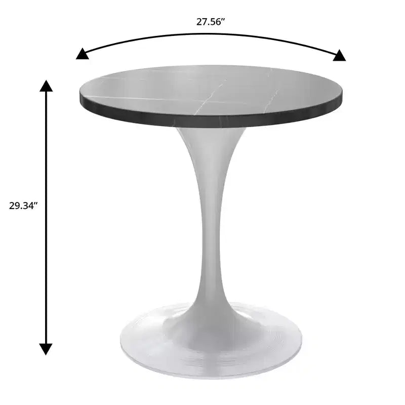 Table à manger ronde moderne