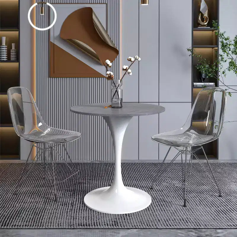Table à manger ronde moderne