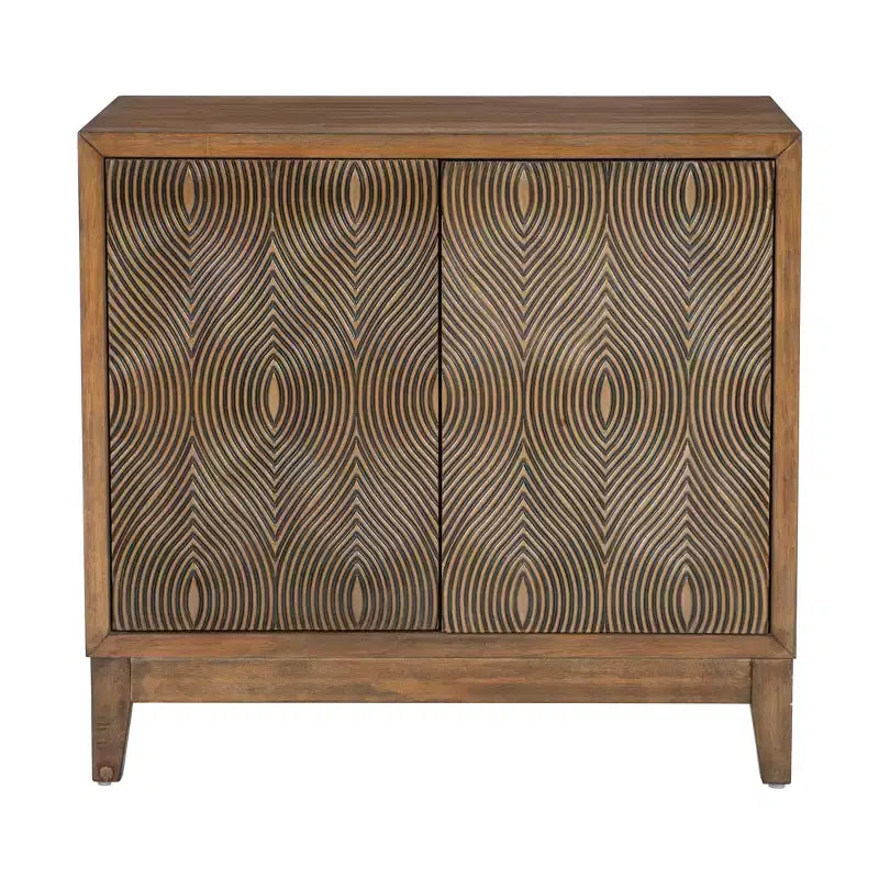 Vitrine murale en bois massif