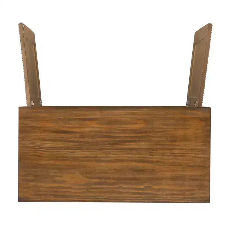 Vitrine murale en bois massif