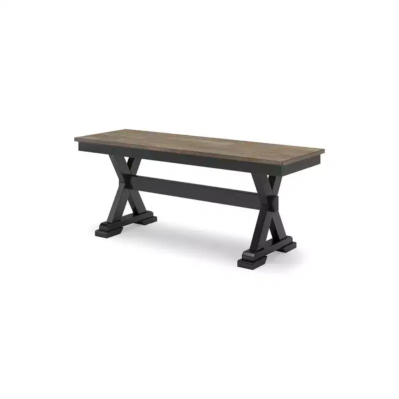 Signature Design by Ashley Wildenauer 50 Dining Bench Brown & Black