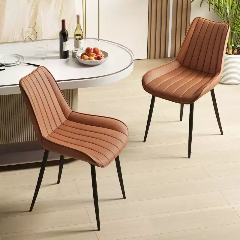 Chaise longue capitonnée