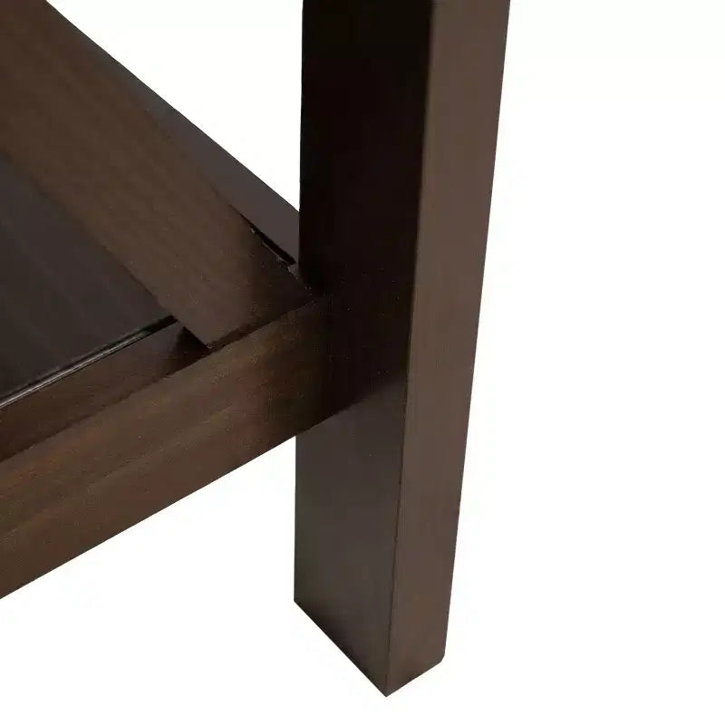 Table basse d'intérieur en pin massif