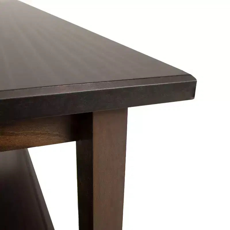 Table basse d'intérieur en pin massif
