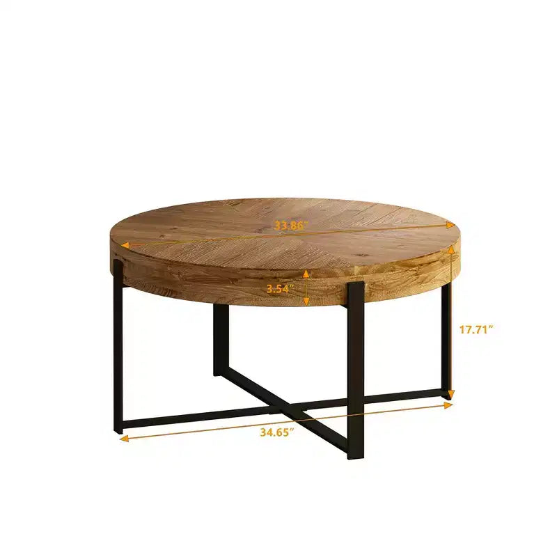 Table basse ronde