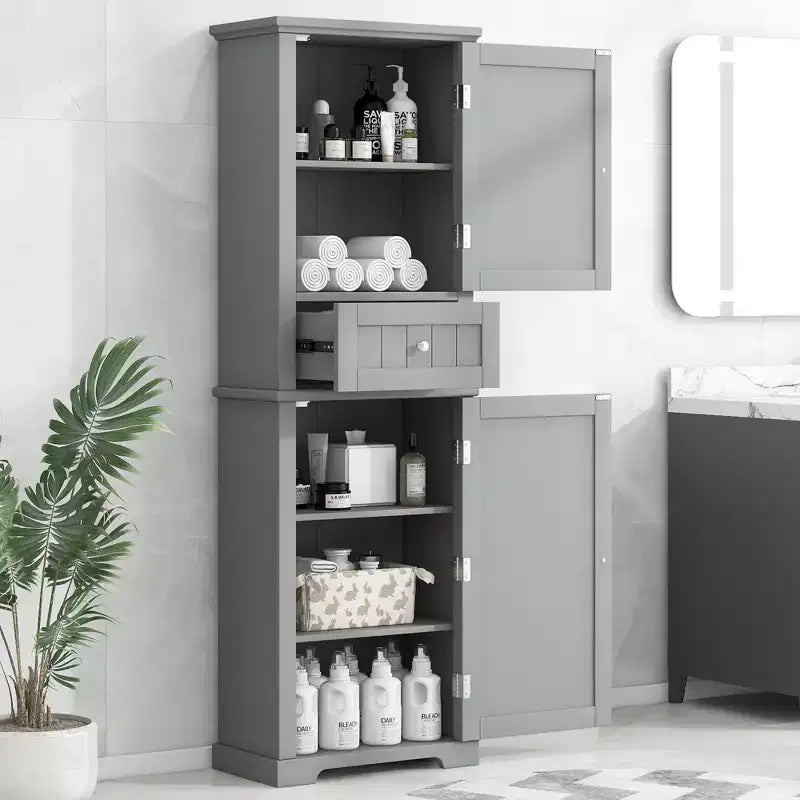 Grands casiers de salle de bain