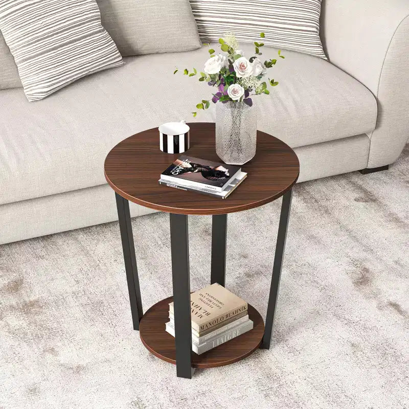 Table de chevet de style industriel