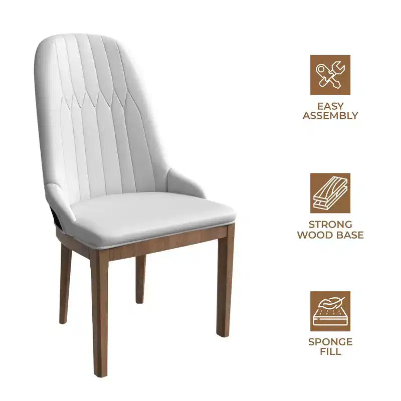 Chaises de salle à manger modernes rembourrées