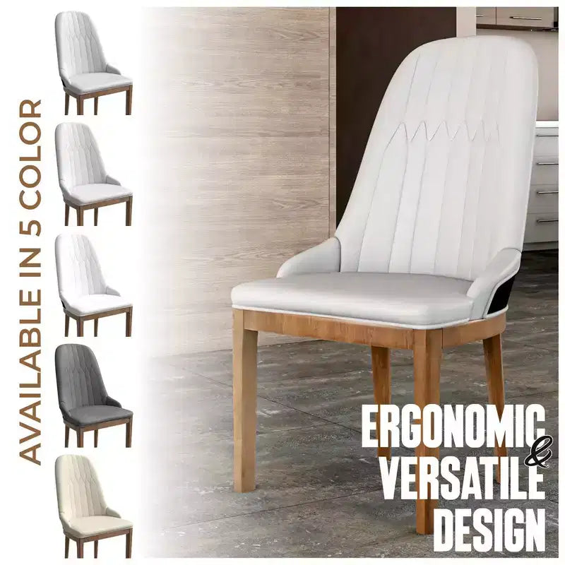 Chaises de salle à manger modernes rembourrées