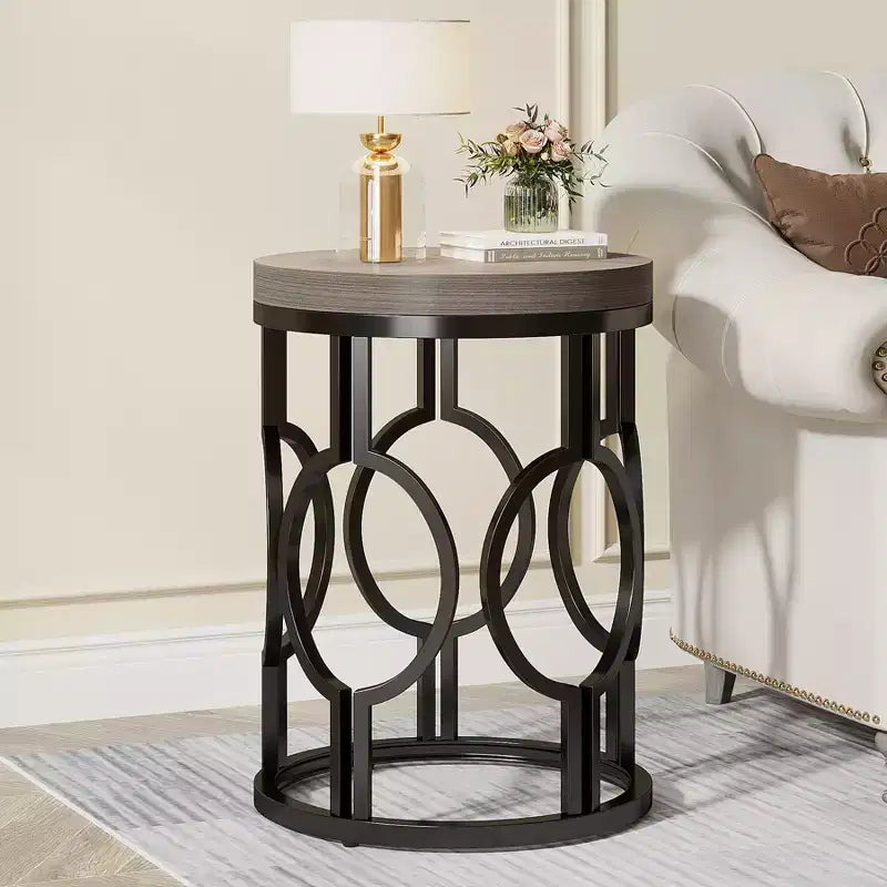 Table d'appoint ronde