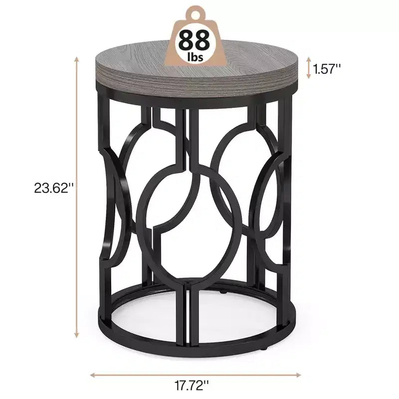 Table d'appoint ronde