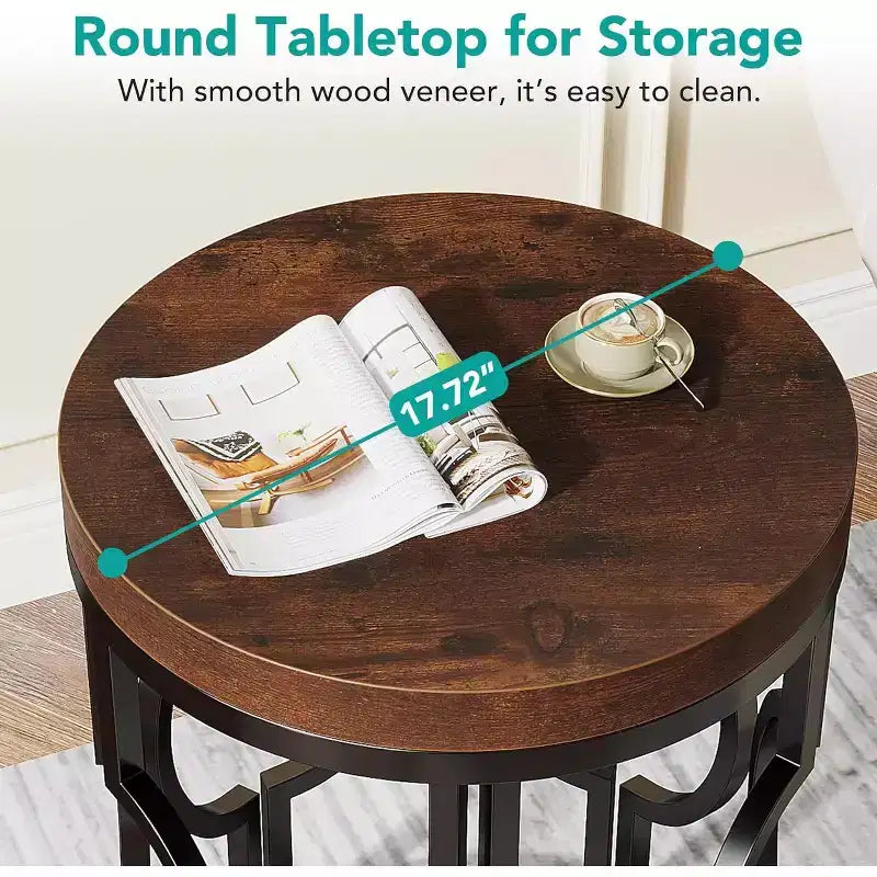 Table d'appoint ronde