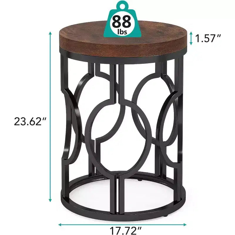 Table d'appoint ronde